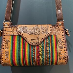 Colorful Embroidered Women Bag